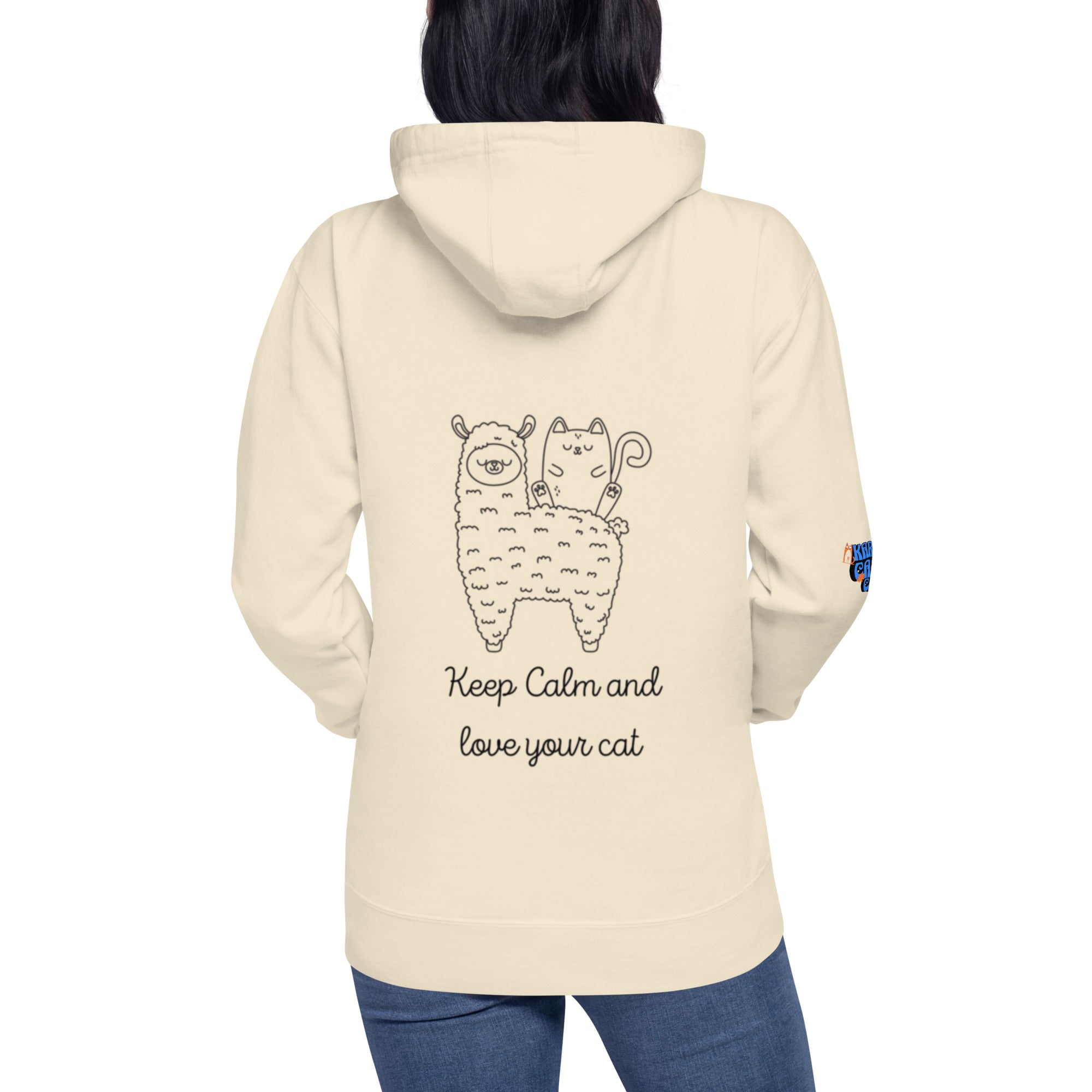 Keep calm hoodie
