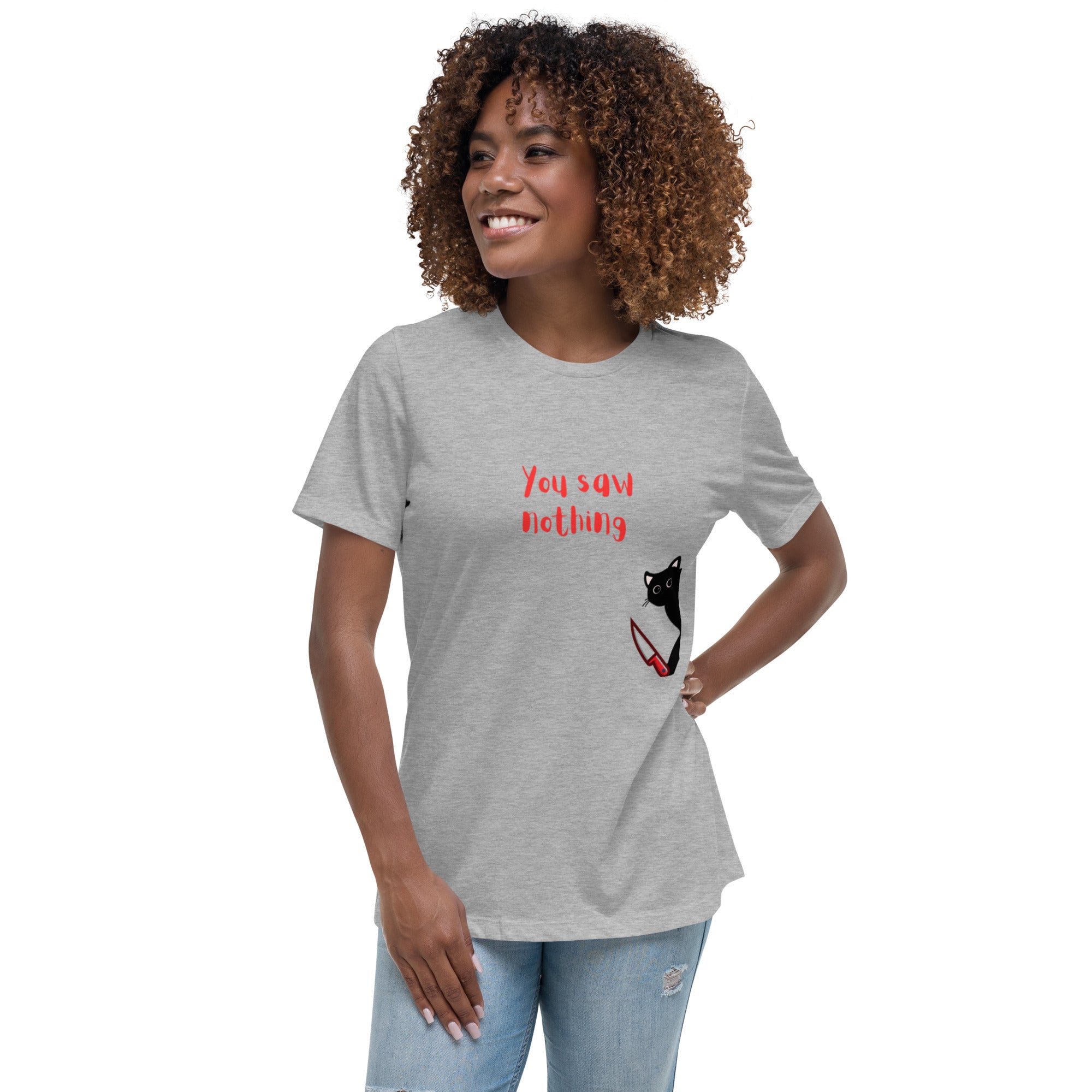 You saw nothing tee