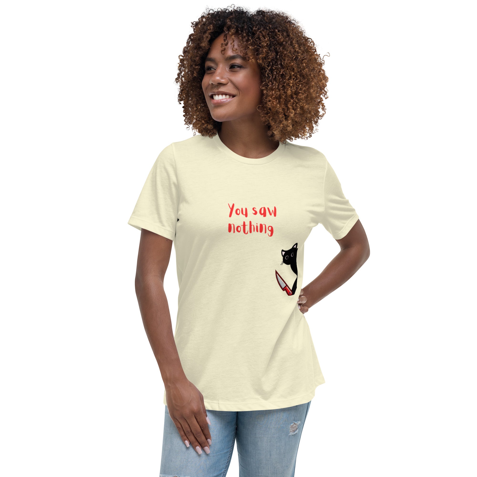 You saw nothing tee