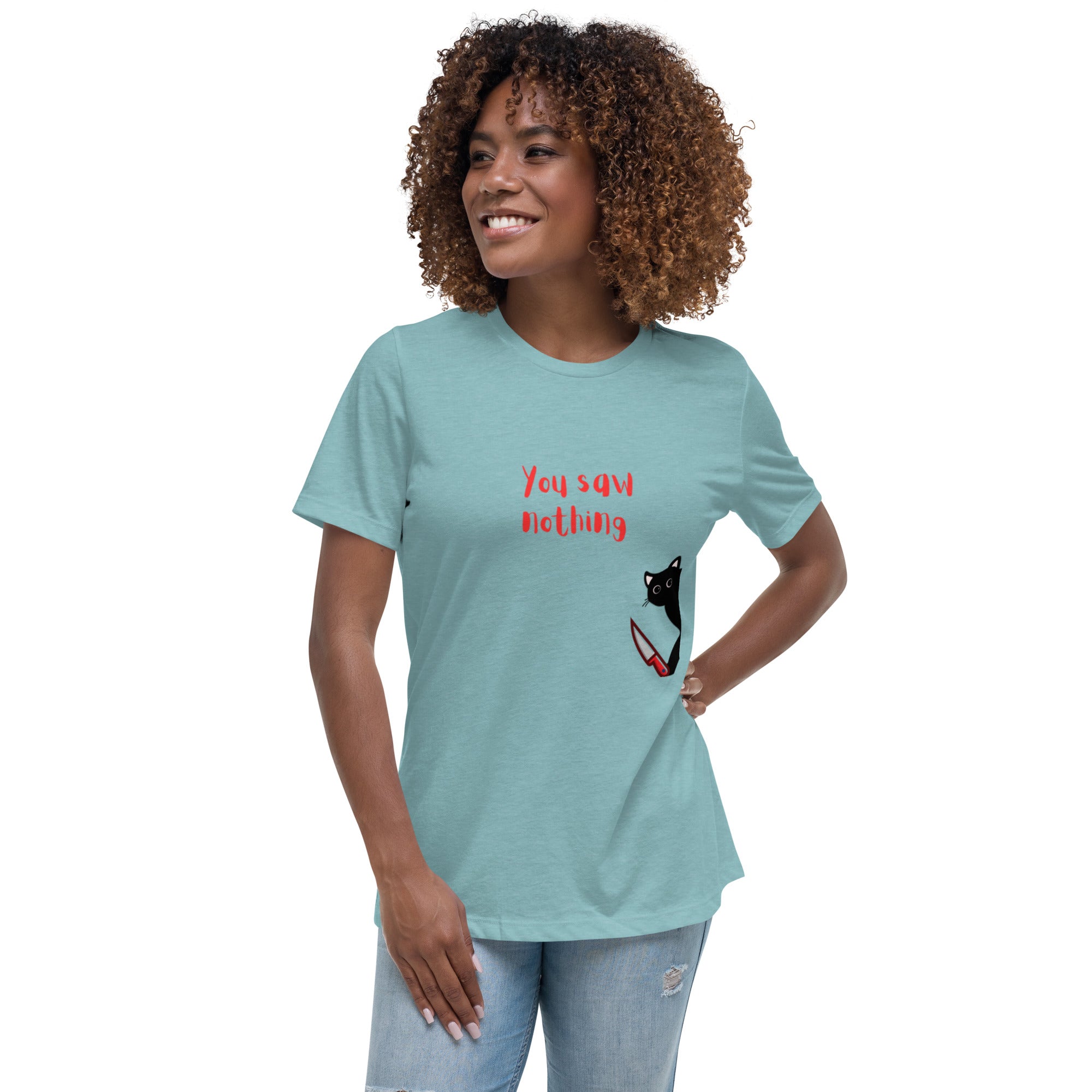 You saw nothing tee