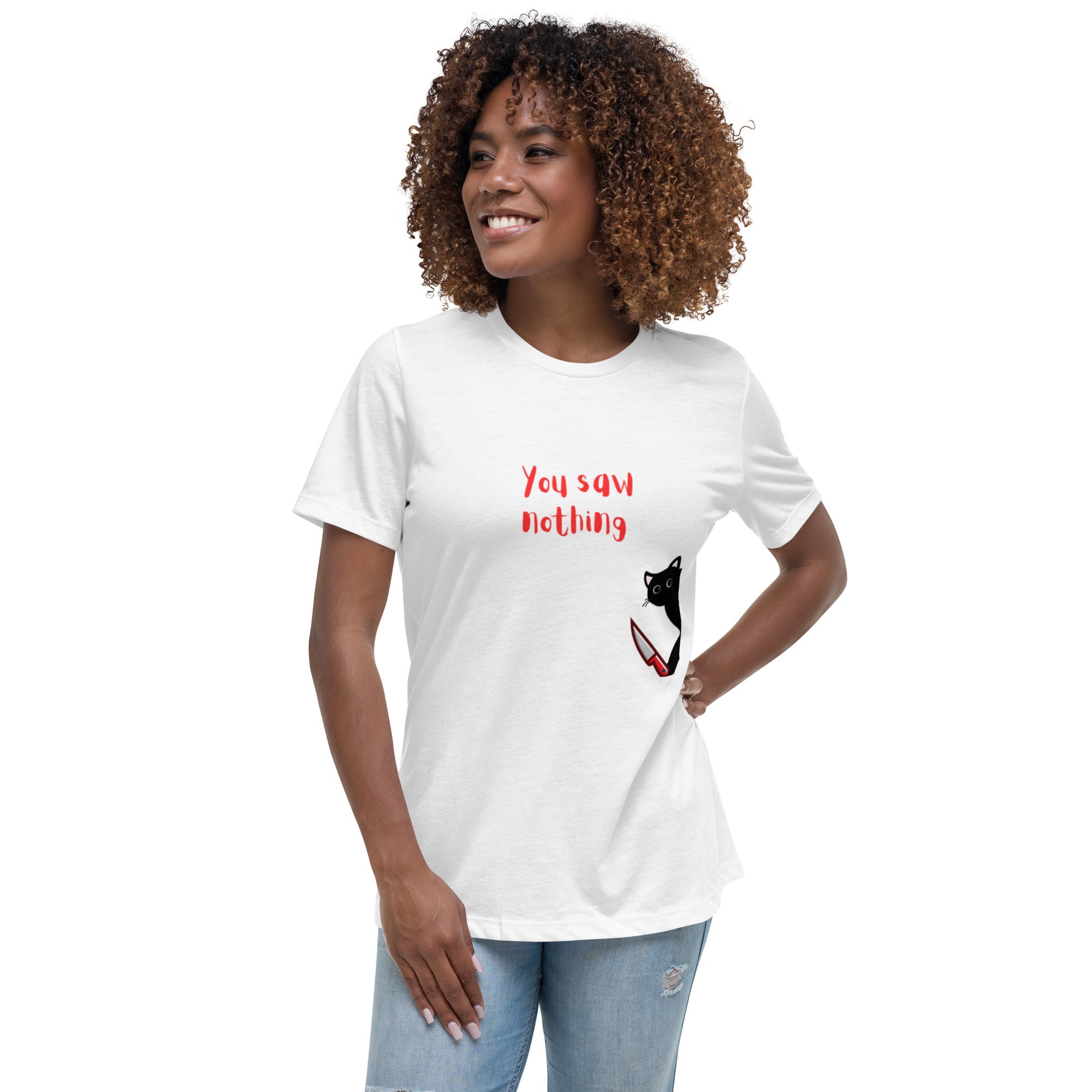 You saw nothing tee